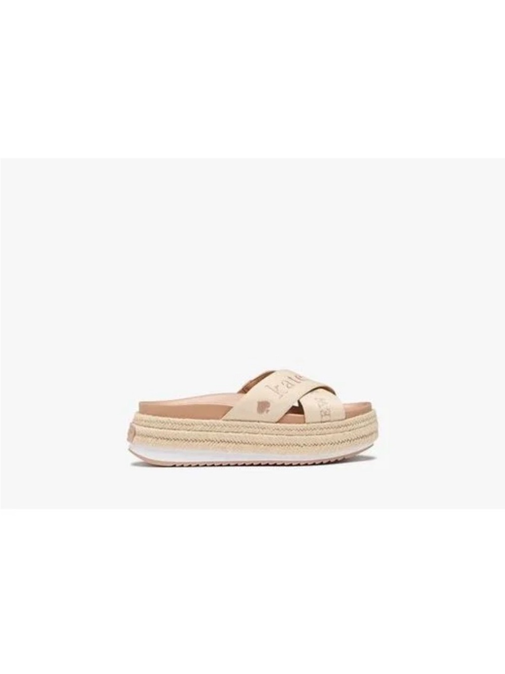 Kate spade Platform Slide Sandal - Beige